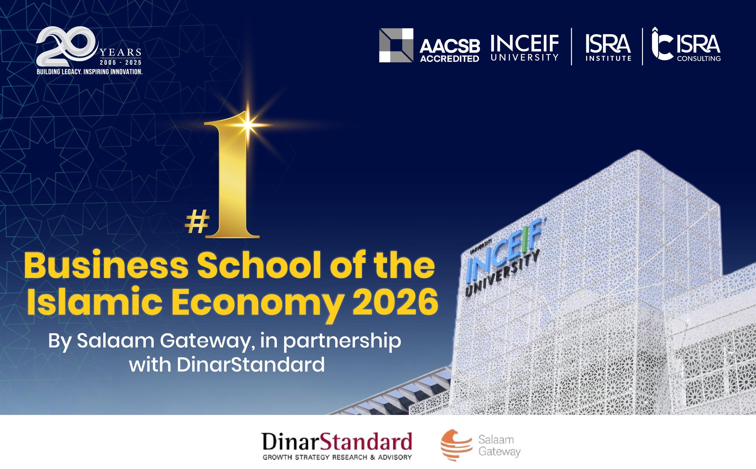 INCEIF University Ranked #1 Globally for Islamic Finance Education by ...